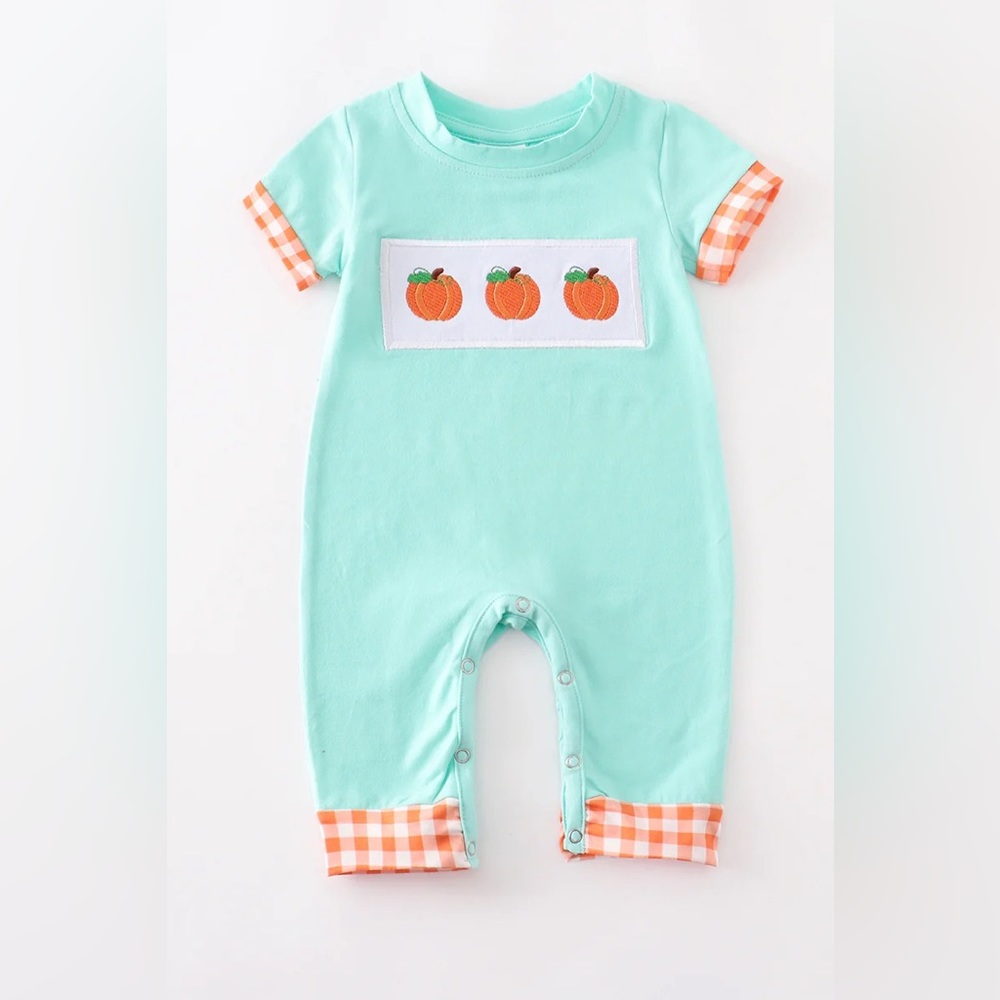 Infant Pumpkin Romper